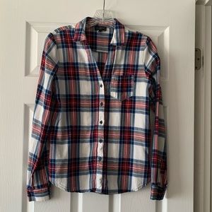 The Limited button up plaid shirt.